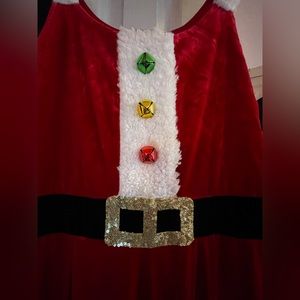 NWT Santa 🎅🏻 jumpsuit Christmas holiday party medium